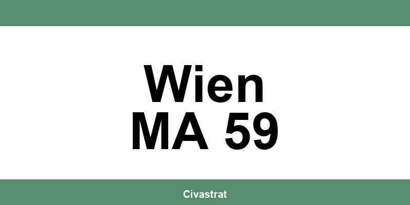 Magistrat in Wien MA 59: Öffnungszeiten und Jobs